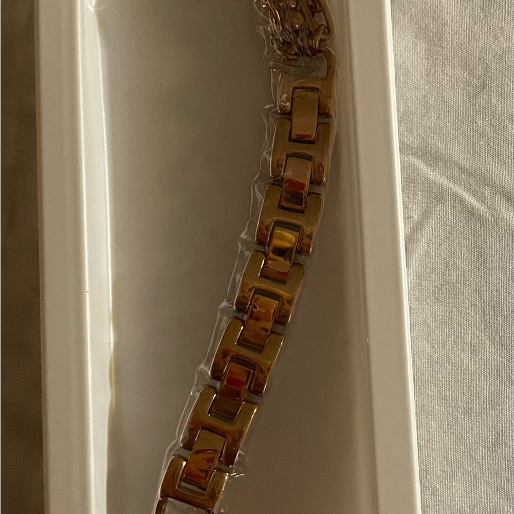 Gold Link "Rose Gold" Smart Watch Band
